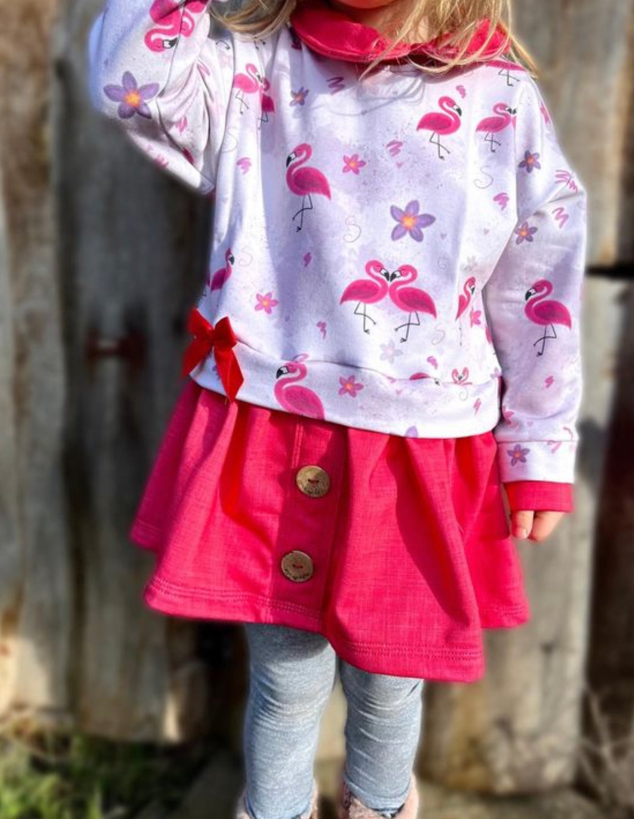 Flamingo Stoff Eigenproduktion Dauervorbestellung